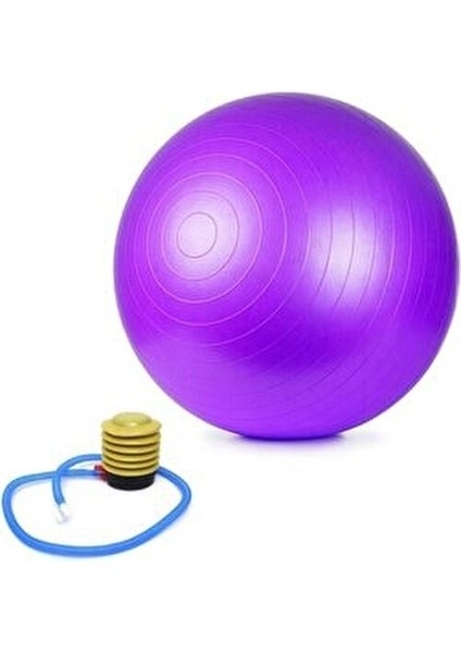 Pilates Topu 65 cm PVC Malzeme ile Denge ve Güçlendirme Amaçlı Kullanım modelleri