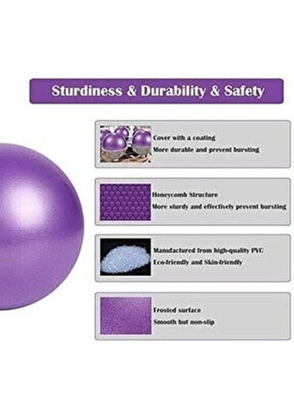 Pilates Topu 65 cm PVC Malzeme ile Denge ve Güçlendirme Amaçlı Kullanım indirimleri