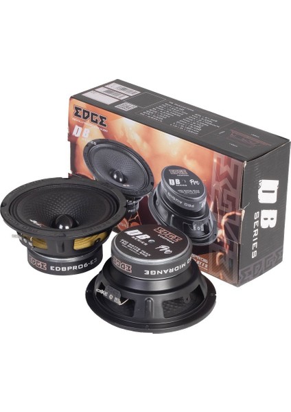 Edbpro6-E3 | Edge Db Serisi 16 cm Midrange 150W Rms 300W Maksimum Güç fırsatları