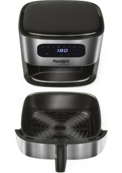 Dijital Yağsız Fritöz FAN-AF5000 Inox Gri, Sağlıklı ve Pratik Kullanım Sağlar.