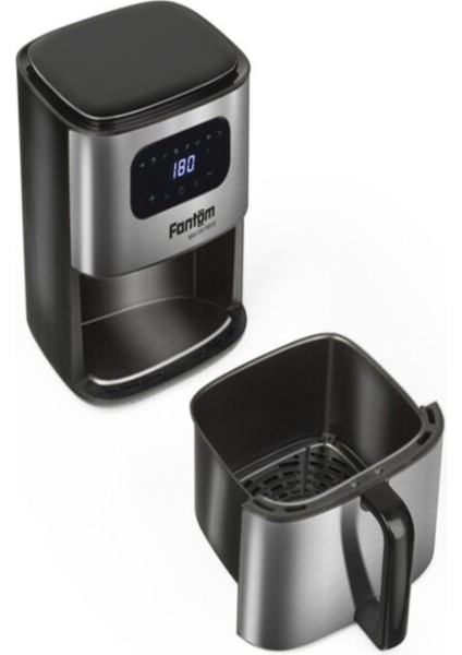 Dijital Yağsız Fritöz FAN-AF5000 Inox Gri, Sağlıklı ve Pratik Kullanım Sağlar.