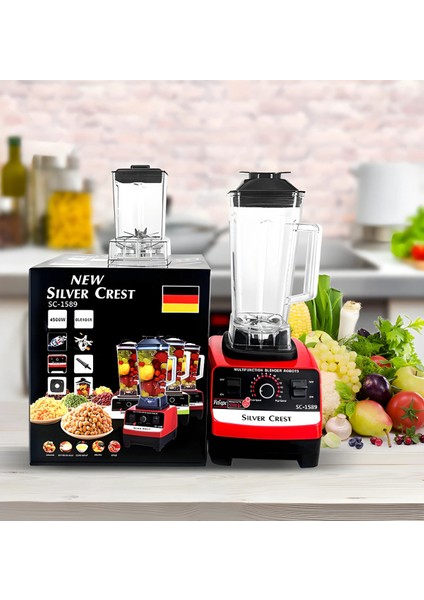 Yüksek Güçlü Profesyonel Blender, Meyve ve Sebze Öğütücü, Kırmızı Renk, Çok Amaçlı modelleri