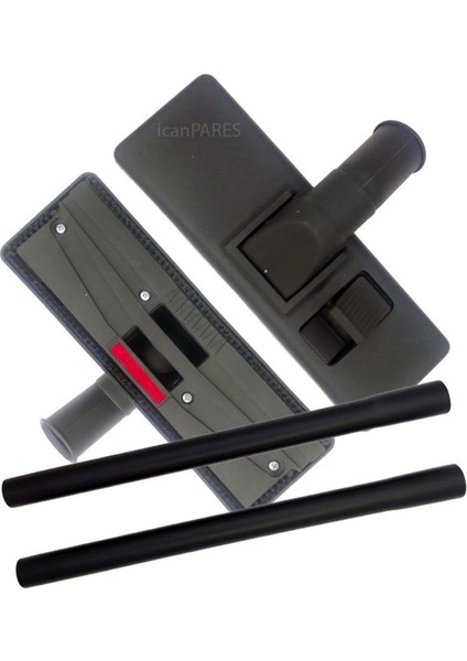 Siyah Uyumlu Elektrikli Süpürge Emici Yer Başlığı Plastik Boru