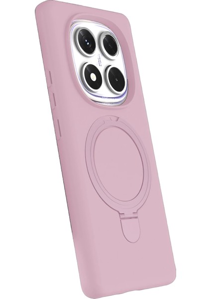 Msa-Shop Newface Xiaomi Redmi Note 14 Pro 5g Regal Magsafe Standlı Kapak - Açık Pembe modelleri