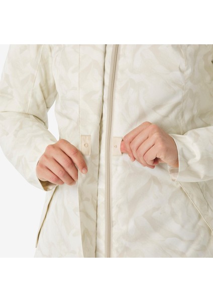 Quechua Kadın Outdoor Su Geçirmez Kar Montu/kışlık Mont - Bej - NH500 -10 °c indirimleri