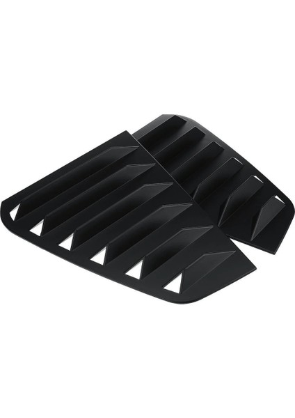 Vw Golf 7 7.5 2012-2020 Uyumlu Kelebek Cam Izgarası Kelebek Cam Vizörü Havalandırma Sağ Sol Takım Parlak Siyah modelleri