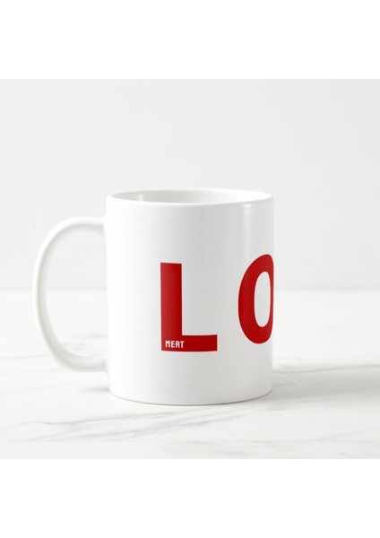 Kişiye Özel Sevgi Dolu Kupa Çift Seti, Mutluluk ve Sevgi Teması fiyatları