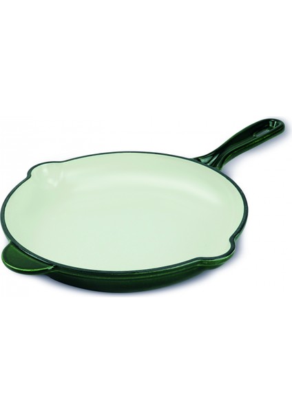 Heritage Demir Döküm Emayeli Tava Yeşil 26 cm modelleri