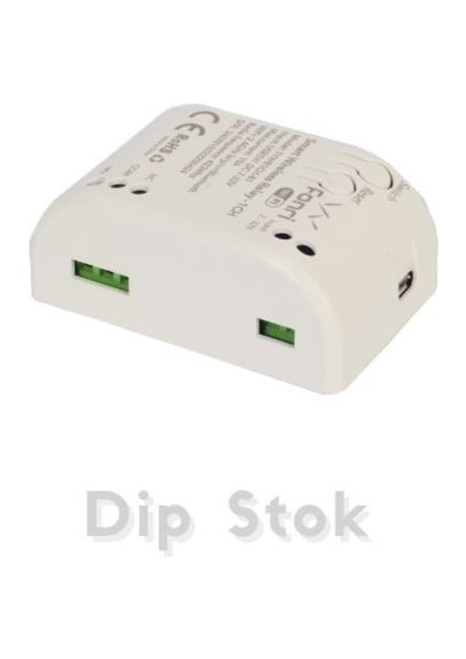 Akıllı Kablosuz Röle, Tek Kanal, Güçlü ve Kolay Kontrol Imkanı