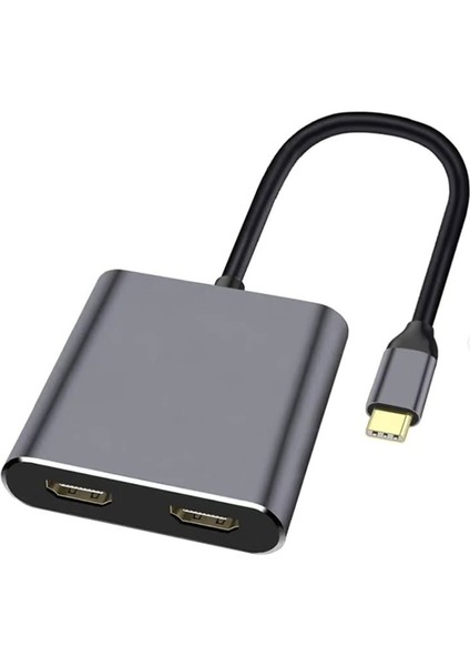 ZR654 Type-C 4 In 1 Çift Hdmı