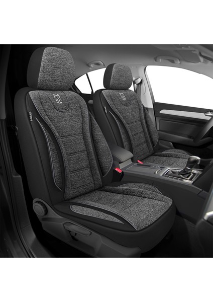 City Serisi Audı A7 Sportback 2010-2018 ile Uyumlu Koltuk Kılıfı, Siyah