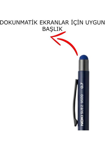 Suez Dokunmatik Başlıklı Versatil Uçlu Kalem 0.7 (950007) fiyatları