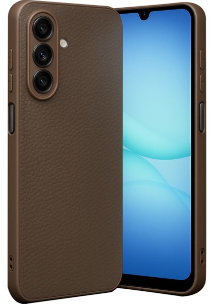 Msa-Shop Newface Samsung Galaxy A17 5g Thermax Silikon Kılıf - Kahverengi