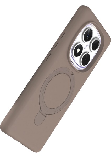 Msa-Shop Newface Xiaomi Redmi Note 14 Pro 5g Regal Magsafe Standlı Kapak - Çöl Titanyum fırsatları