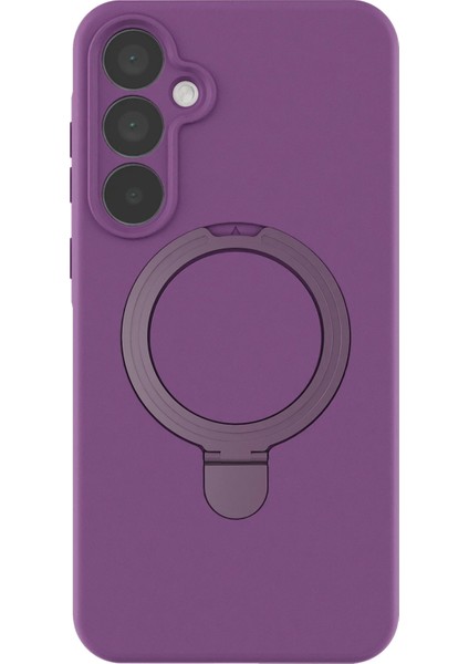 Msa-Shop Newface Samsung Galaxy A55 5g Regal Magsafe Standlı Kapak - Derin Mor fiyatları