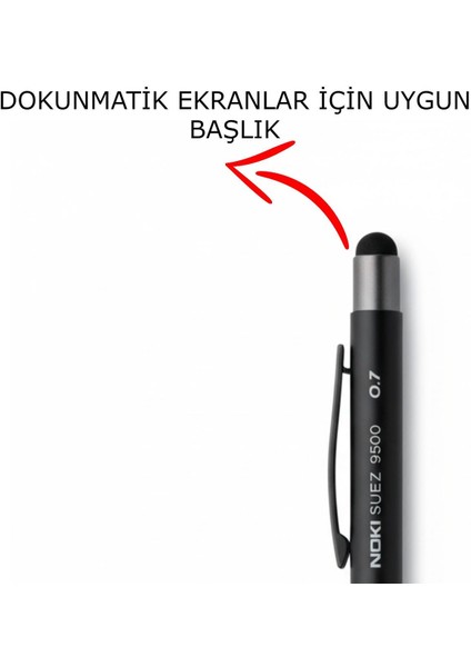 Suez Dokunmatik Başlıklı Versatil Uçlu Kalem 0.7 (950007) fiyatları