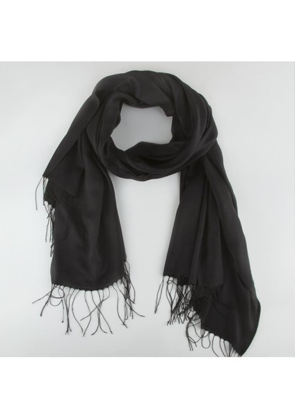 Msa-Shop Çift Yönlü Şal-Siyah