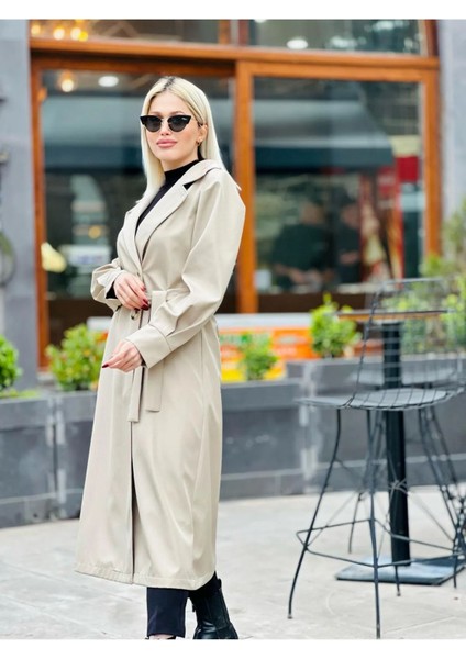 Balon Kol Manşetli Trençkot fiyatları