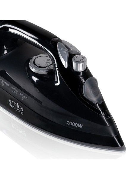 Şok Buharlı Ütü Siyah Gümüş UT61044, Güçlü ve Kolay Kullanım Sağlar. indirimleri