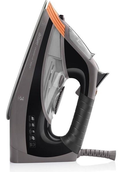 Lux Seramik Buharlı Ütü 3000W Siyah AR693 fiyatları