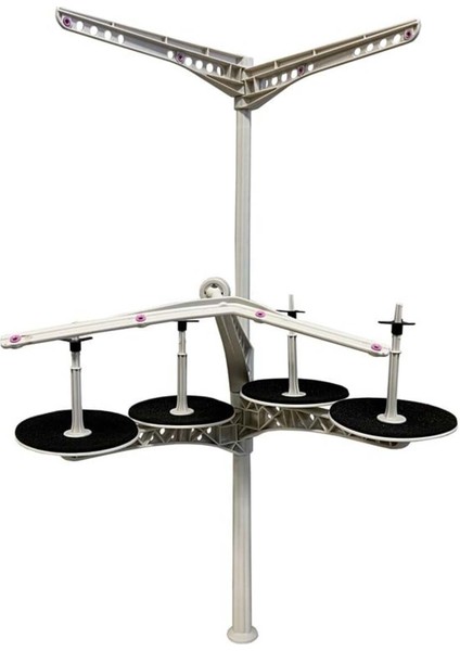 Dikiş Makinesi Plastik Çardak 4 Lü Set, Güçlü ve Dayanıklı Tasarım