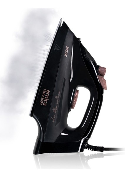 Buharlı Ütü Siyah-Rose, Pratik ve Güçlü Temizlik Için Idealdir indirimleri