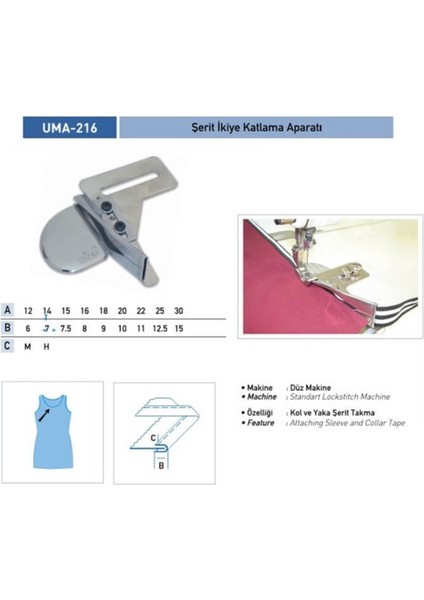 Ikiye Katlama Aparatı 30X15MM, Pratik ve Dayanıklı E-Ticaret Ürünü