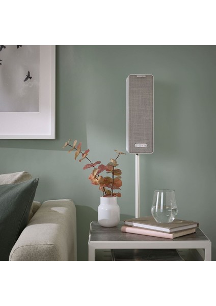 Hoparlör Için Yüksek Ayak, Beyaz, 117 cm fırsatları