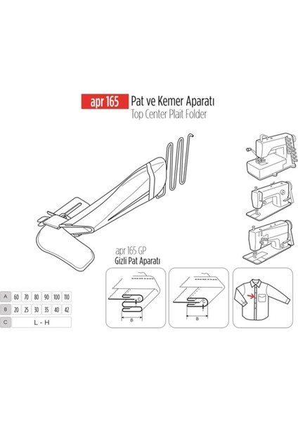 Çiftli Pat ve Kemer Aparat 80X30MM, Dayanıklı ve Kullanışlı Tasarım