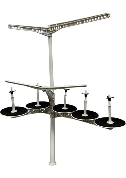 Dikiş Makinesi Plastik Çardak Seti, 5'li, Dayanıklı ve Kullanışlı Ürün.