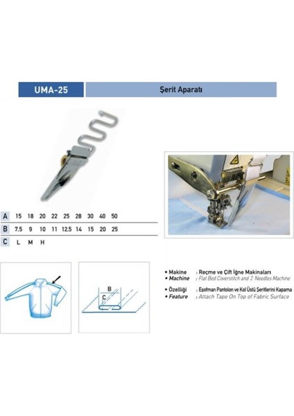 Şerit Apara 18X9MM, Dayanıklı ve Kullanışlı Ürün, Kolay Montaj Sağlar.