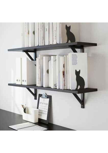 Kitap Desteği, Siyah, 12X14.5 Cm, Kedi fiyatları