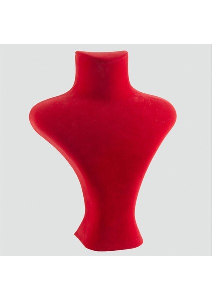 Msa-Shop 28 cm Manken Anfora Kumaş-Kırmızı