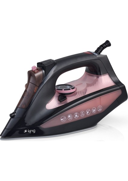 Pembe Buharlı Ütü KBU703 Osborn, Şık ve Kullanışlı Ev Gereçleri