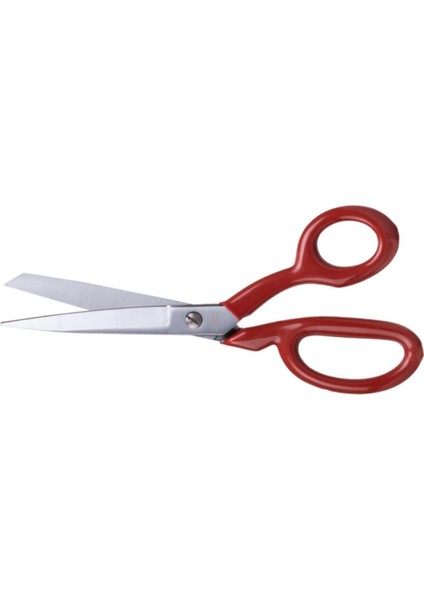 Kırmızı Saplı 9 Inç Terzi ve Tekstil Makası, Ev ve Modelist Kullanımı