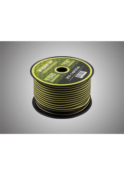 For x XY-16CCA-100METRE-1.5 Mm-Kalın- Kaliteli Hoparlör Kablosu