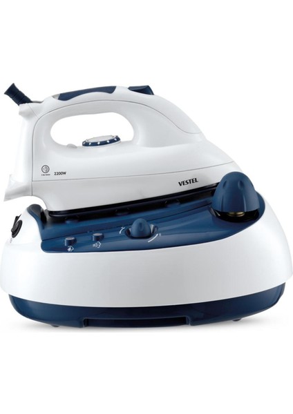 2000 W Mavi Buhar Jeneratörlü Ütü, Güçlü ve Hızlı Ütüleme Keyfi