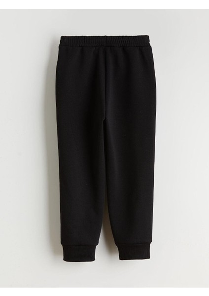 Bisiklet Yaka Baskılı Uzun Kollu Erkek Çocuk Sweatshirt ve Pantolon 2'li Takım (W5) indirimleri