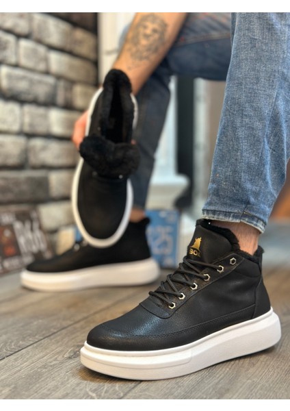 ET0151 Içi Kürklü Bağcıklı Erkek Tarz Spor Bot modelleri