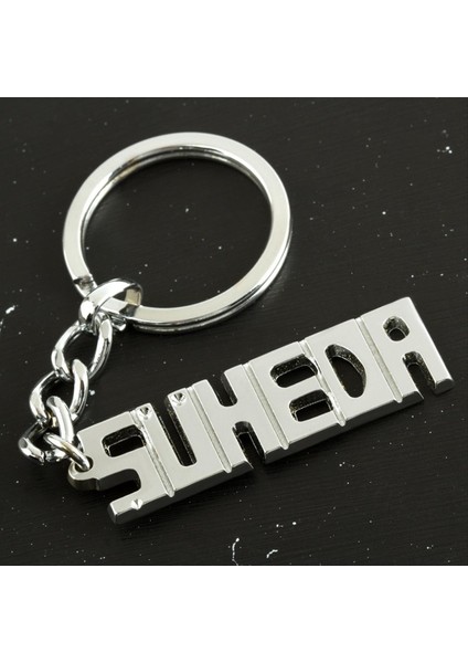 Msa-Shop Şüheda Isimli Anahtarlık-Gümüş Rengi
