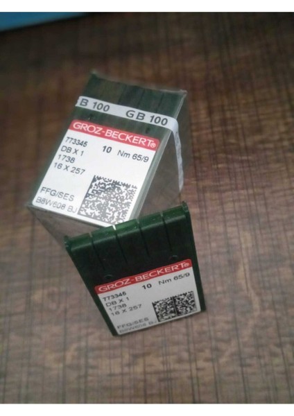 Dikiş Iğnesi Düz Makine Ince Dip No:9 100ADET, Gümüş Renkli, Kaliteli ve Dayanıklı.