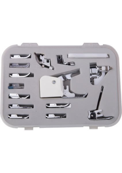 15 Parça Ev Tipi Dikiş Makinesi Ayak Seti, Kullanışlı ve Çok Amaçlı Tasarım