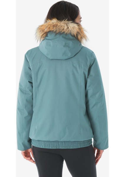 Quechua Kadın Su Geçirmez Outdoor Kar Montu/kışlık Mont - Yeşil - NH500 -8 °c fırsatları