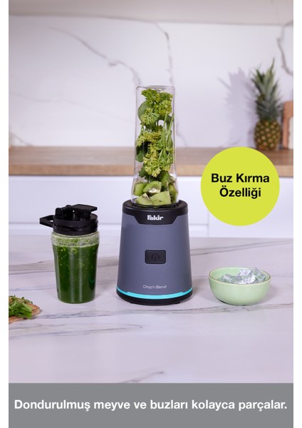 Aqua Siyah Smoothie Blender, Pratik ve Şık Mutfak Aleti