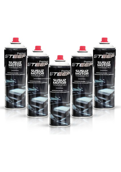 Susuz Motor Temizleyici & Parlatıcı Sprey 5 Adet 500 ml fiyatları