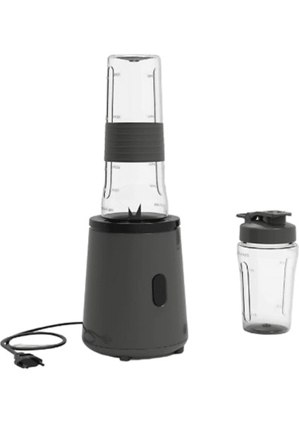 Gri Renkli Hafif ve Pratik Kişisel Blender, Sağlıklı ve Kolay Kullanım