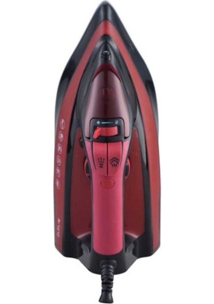 Kırmızı Buharlı Ütü, Isı Kontrol ve 4 Yıl Garanti ile Güçlü Performans fiyatları