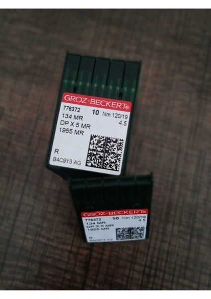 Kalın Dip Eğri Uç Dikiş Iğnesi NO:19/120, 100 Adet, Gümüş Renk