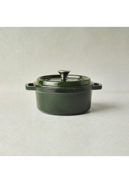 Heritage Demir Döküm Emayeli Tencere Yeşil 24 cm fiyatları