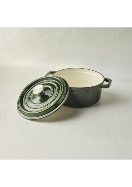 Heritage Demir Döküm Emayeli Tencere Yeşil 24 cm modelleri